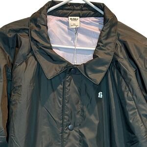 NEW Fielder Bonobos Mens XXXL Coaches Jacket Lightweight Gray Button Up‎ Coat